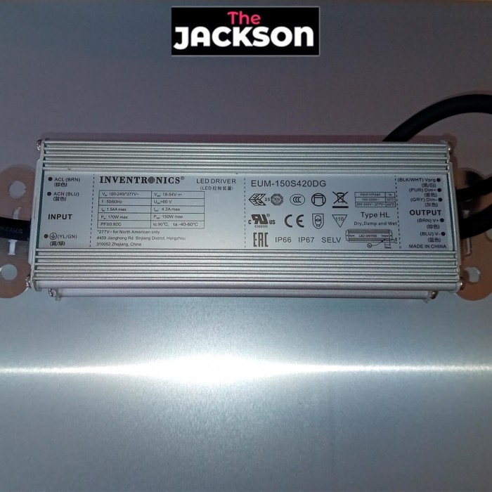 The Jackson Original 150W (Grow The Jungle) Driver.