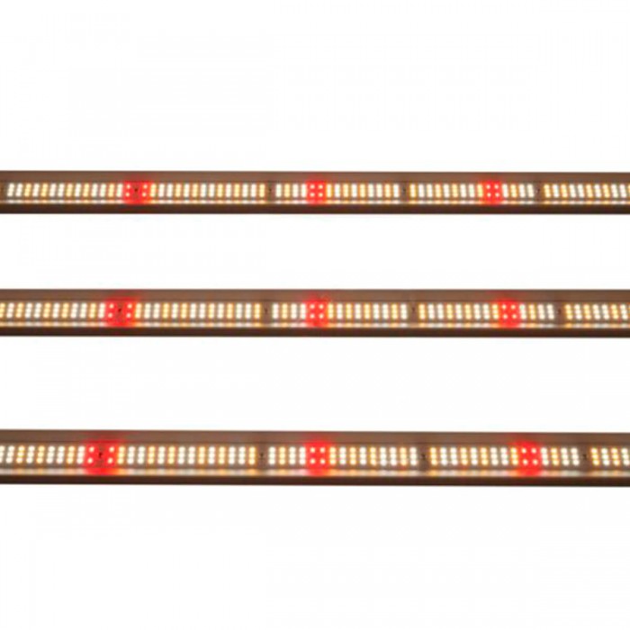 Sistema LED Aura Pro 3.2 1000w para cultivo, bisagra y diodos LED.