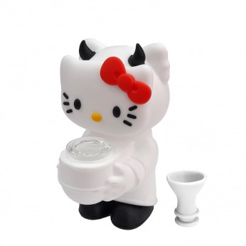 Bong Hello Kitty Devil de silicona.