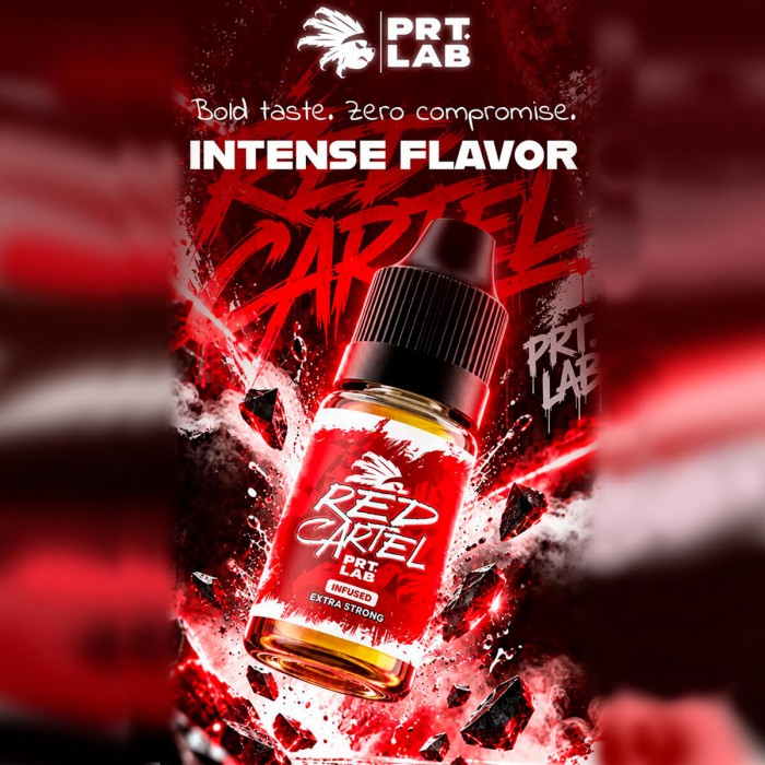 E-Liquid 10-OH Red Cartel 10ml.