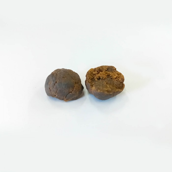 Hachís CBD Bubble Hash de FP, interior del hachís.