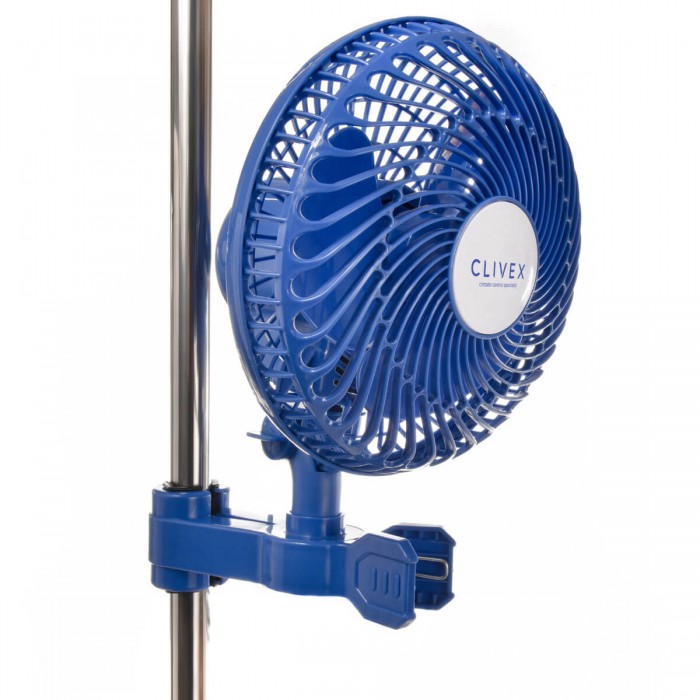 Ventilador Clivex Pinza 20W 23cm para armario.