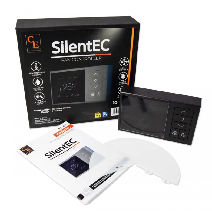 Controlador de extraccion Silentec de Cornwall electronics.