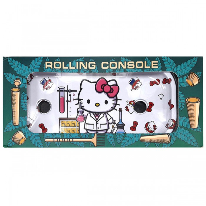 Bandeja Metálica Hello Kitty para rellenar conos, 21x10cm caja.