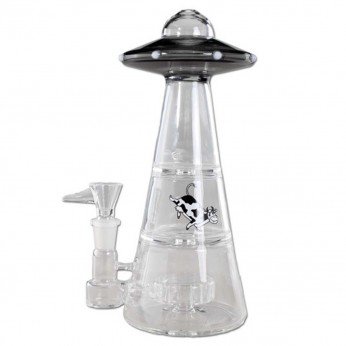 Bong con percolador Abducción Alien de 24 cm.