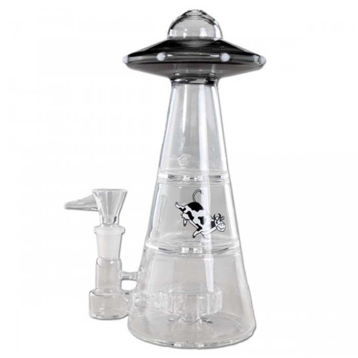 Bong con percolador Abducción Alien de 24 cm.