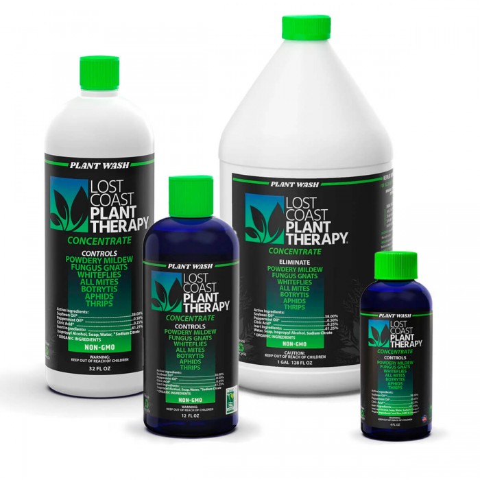 Lost Coast Plant Therapy, protección para el cultivo, diferentes formatos.