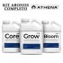 Kit de Fertilizantes Pro Mix de Athena para cultivo completo.