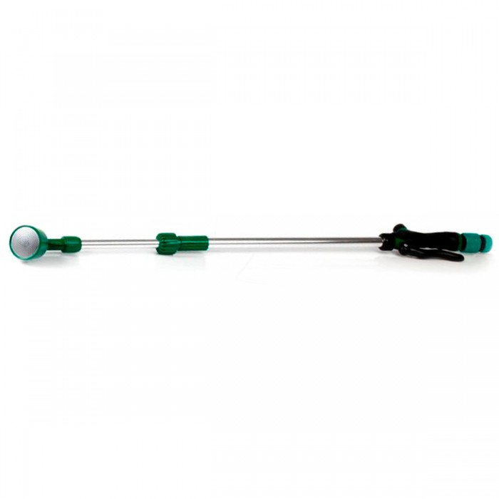 Lanza de riego extensible metálica.