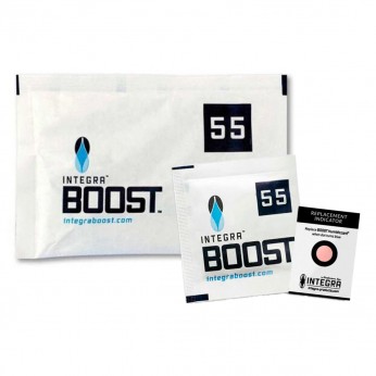 Integra Boost de 55% de humedad, formatos.