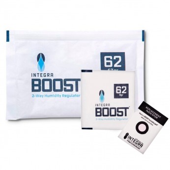 Integra Boost de 62% de humedad, formatos.