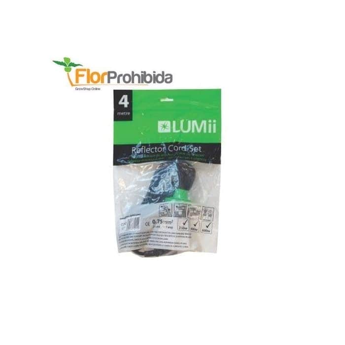 KIT PORTALAMPARAS + CABLE DE LUMII