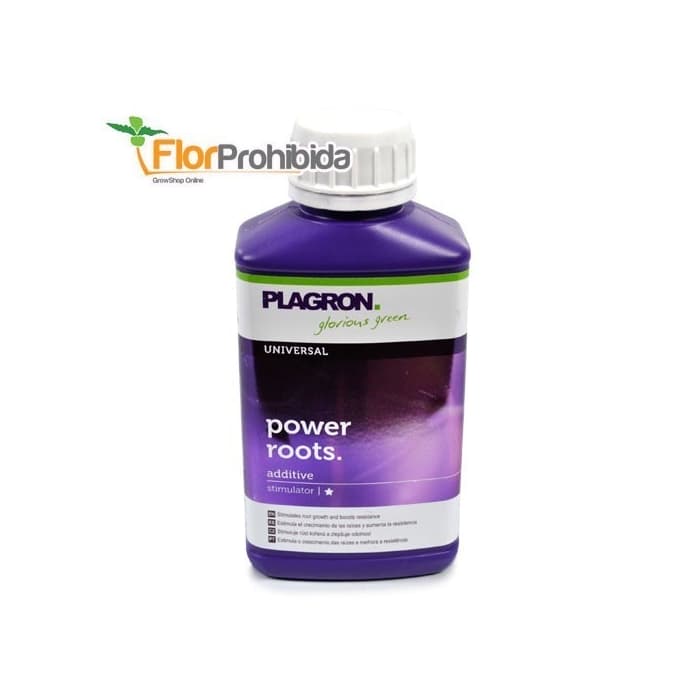 Power Roots de Plagron - Estimulador de raíces orgánico para marihuana.