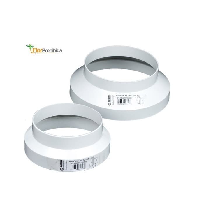 REDUCCION DE PLASTICO PARA TUBO DE BOCA CIRCULAR