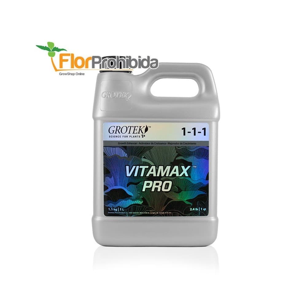 Vitamax Pro de Grotek - Estimulador de raíces orgánico para marihuana.