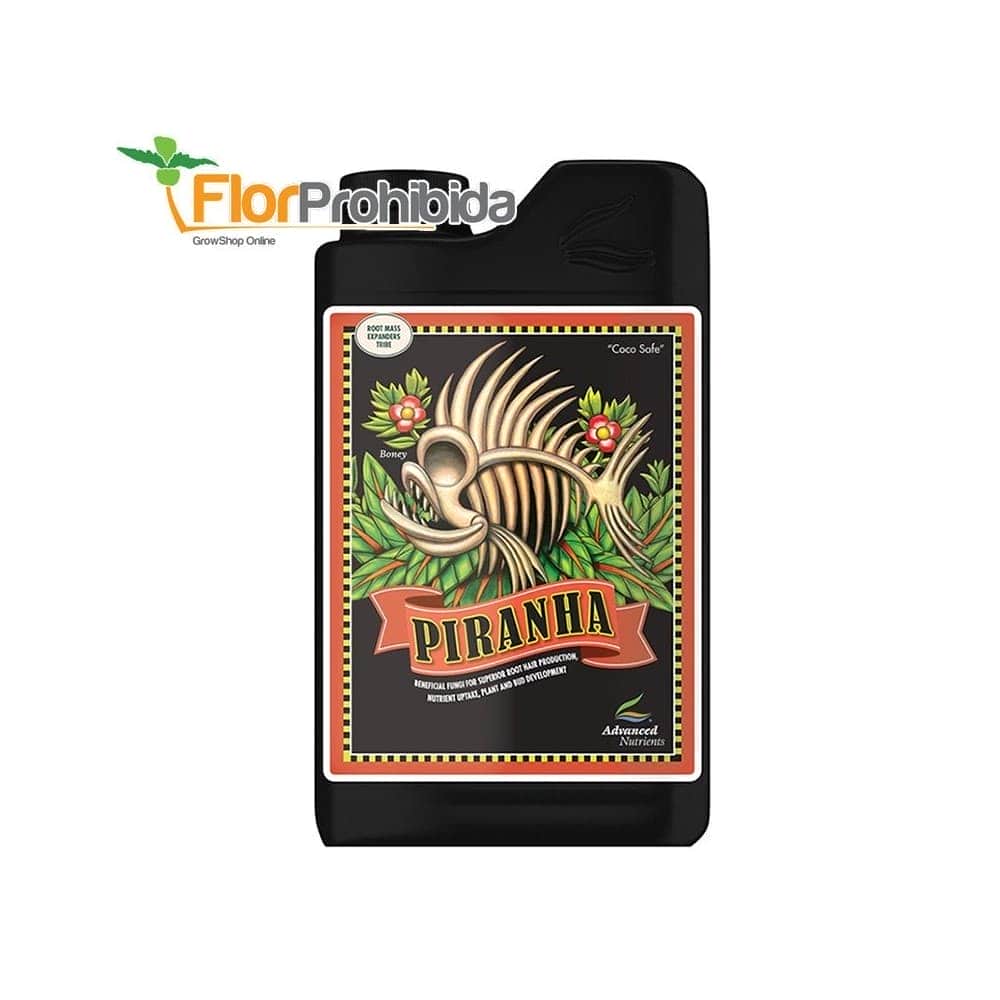 Piranha líquido de Advanced Nutrients - Estimulador de raíces para marihuana.
