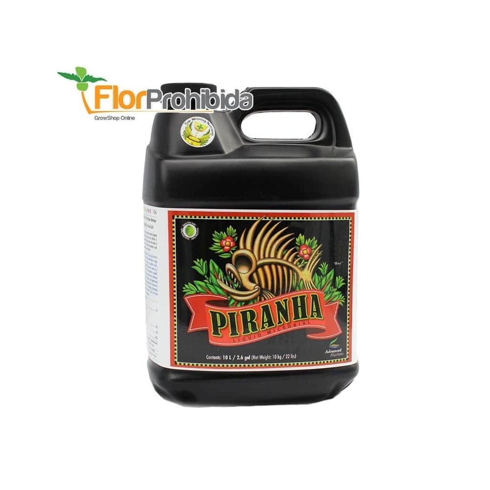Piranha líquido 5 L de Advanced Nutrients - Estimulador de raíces para marihuana.