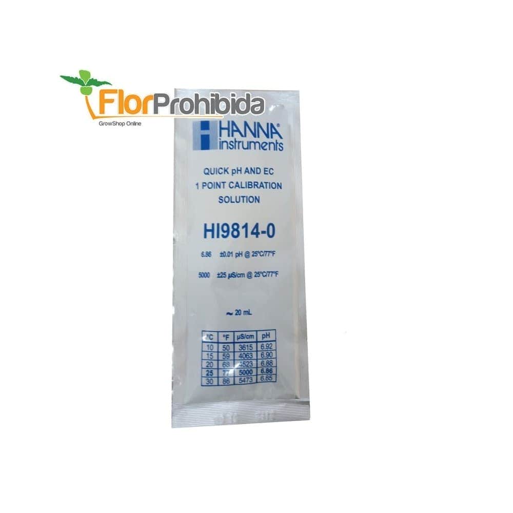LIQUIDO CALIBRACION PH+EC (HI9814-0)
