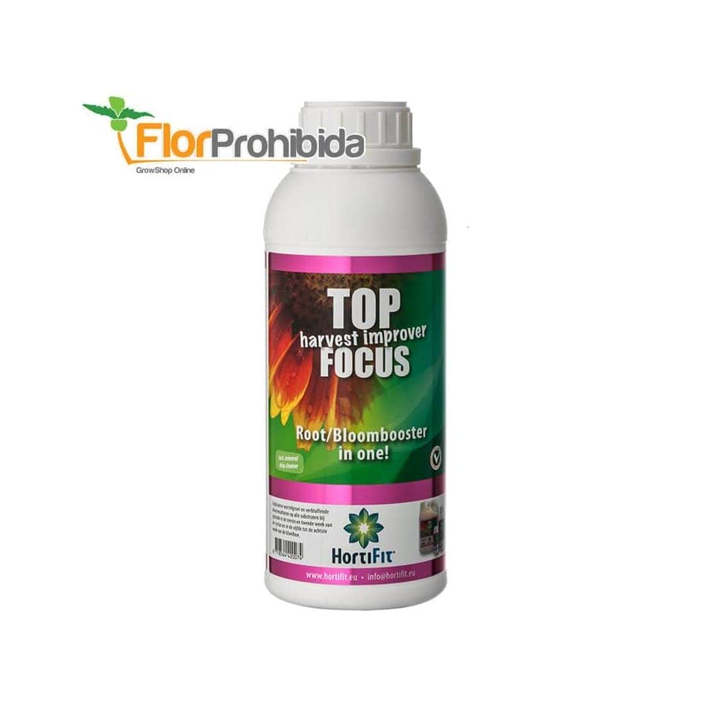 Top Focus (HortiFit) - Estimulador de raíces y floración para marihuana.
