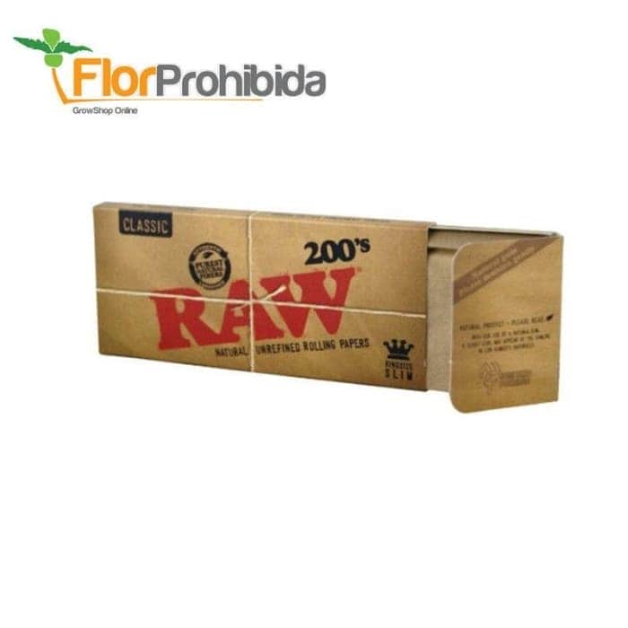PAPEL DE LIAR RAW KING SIZE SLIM 200u