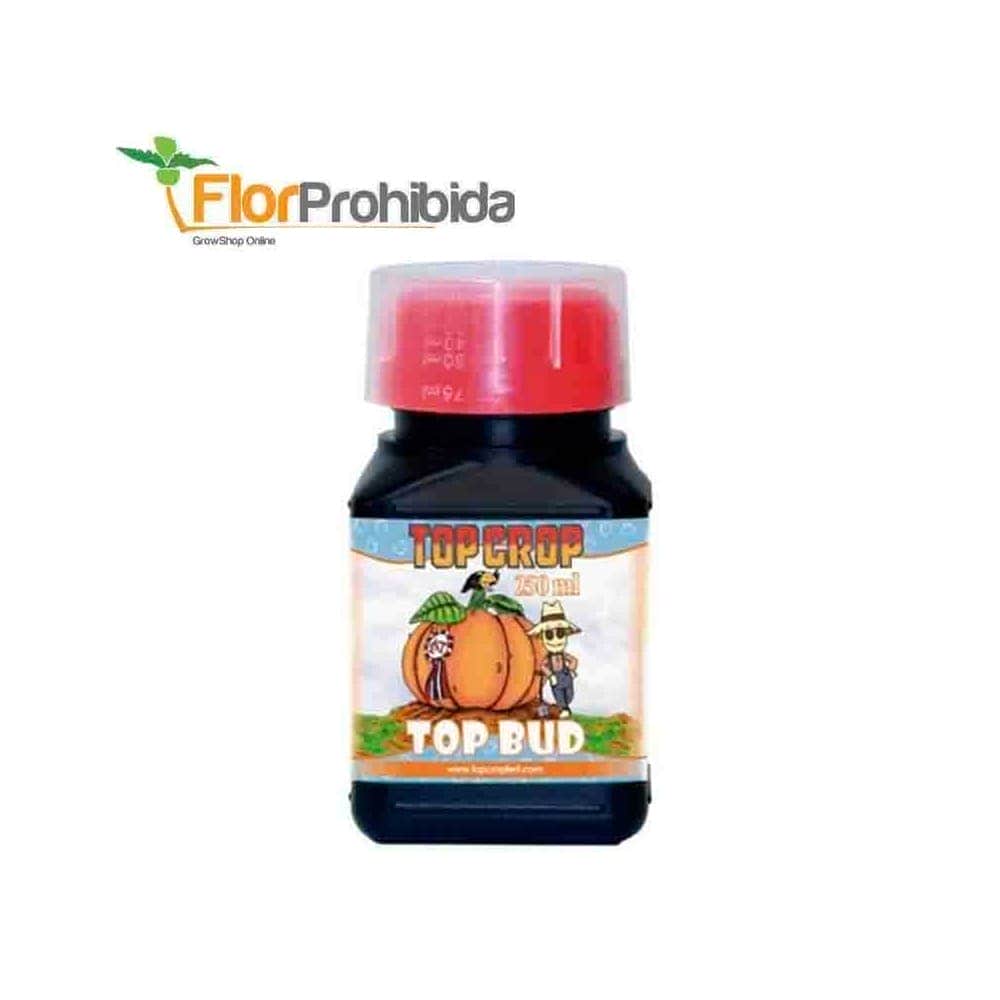 Top Bud (Top Crop) - Estimulador de floración orgánico para marihuana. Envase de 250 ml.