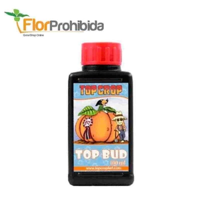 Top Bud (Top Crop) - Estimulador de floración orgánico para marihuana. Envase de 100 ml.