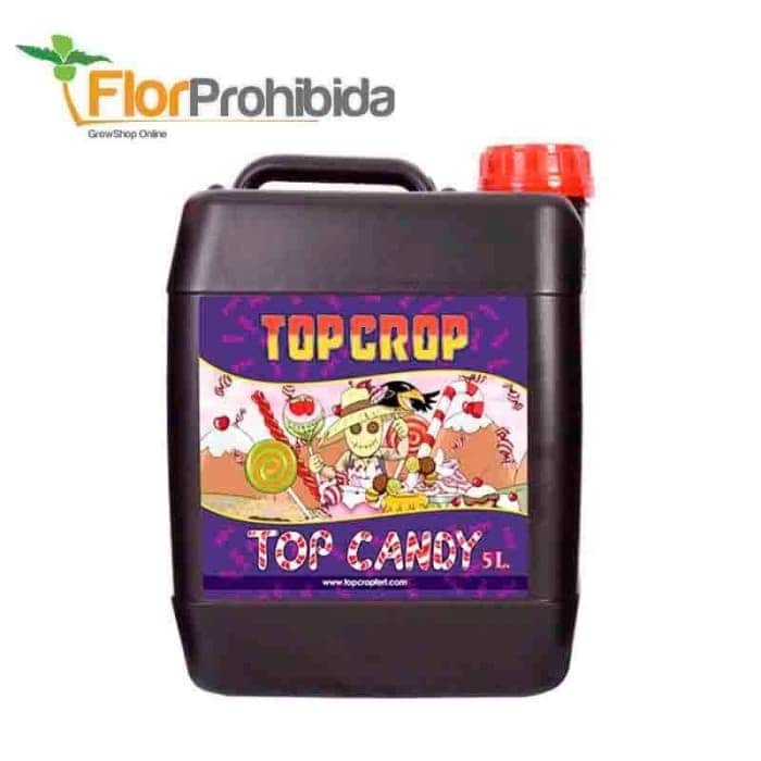 Top Candy - Estimulador de floración orgánico para marihuana. Envase de 5 litro.