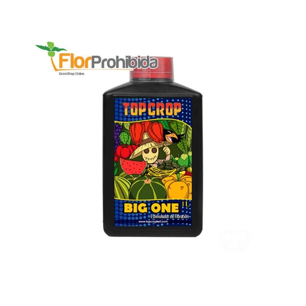 Big One (Top Crop) - Estimulador de floración orgánico para marihuana. Envase de 1 litro.