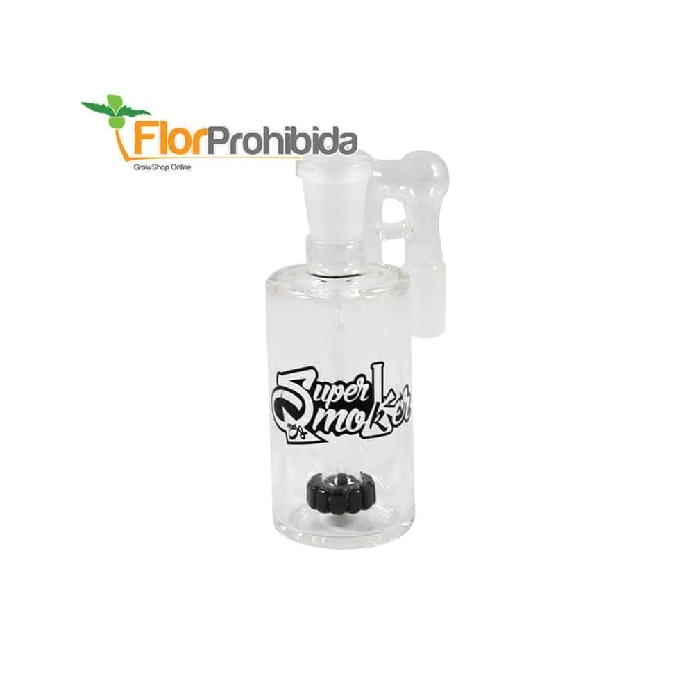Precooler Super Smoker Premium - Adaptador para enfriar el humo en bongs. Frontal.