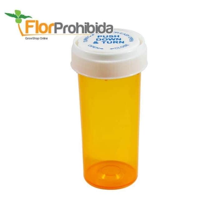 Bote Medical Pot Reverse Cap para guardar marihuana. 120 ml.