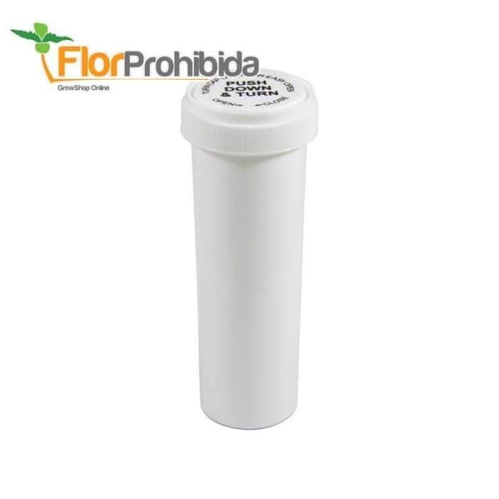 Bote Medical Pot Reverse Cap para guardar marihuana. 240 ml.