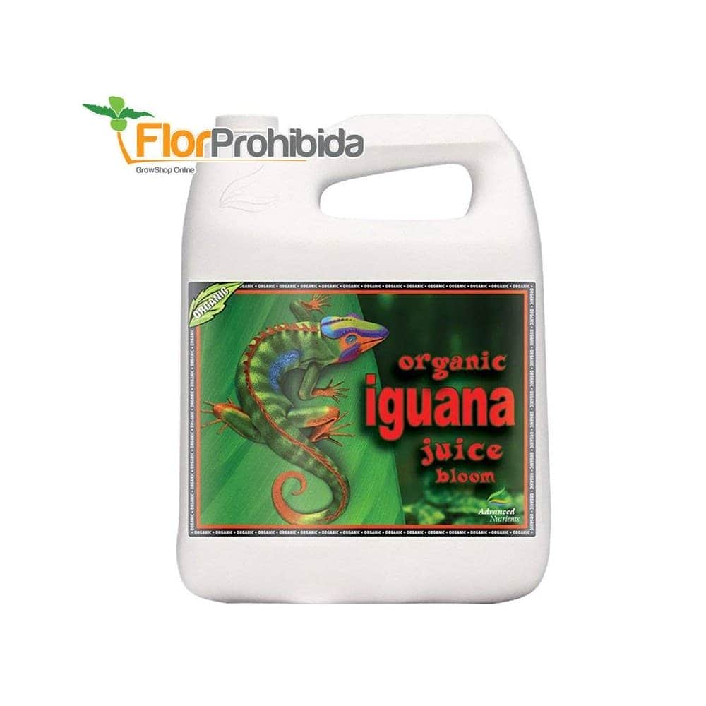 Abono orgánico Iguana Juice Bloom de Advanced Nutrients. Garrafa de 5L