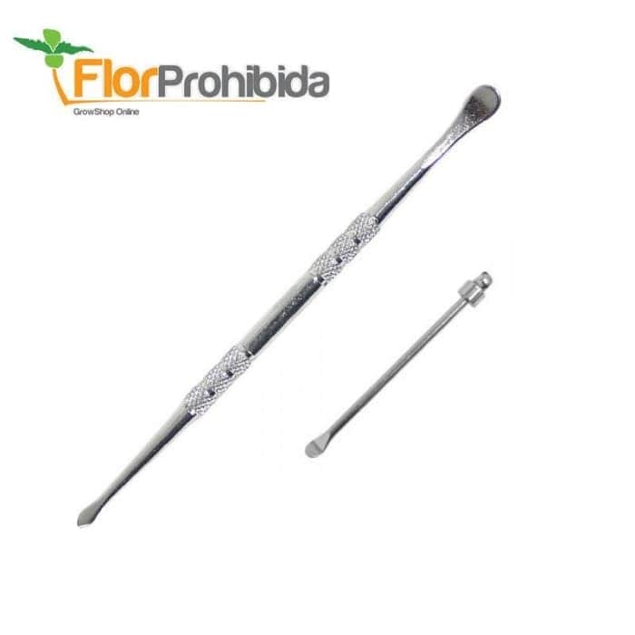 Dabber de acero inoxidable para fumar en pipa de BHO.