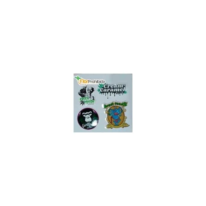 REGALO: SURTIDO PEGATINAS SWEET SEEDS