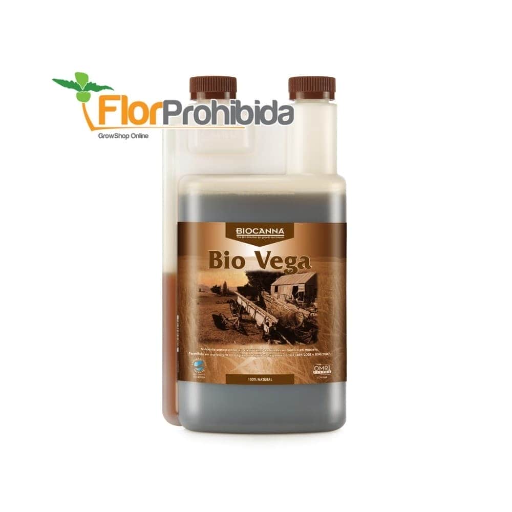 Bio Vega de Bio Canna. Abono orgánico de crecimiento para marihuana.