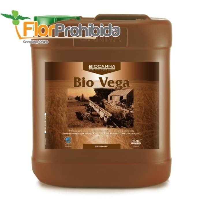 Bio Vega de Bio Canna. Abono orgánico de crecimiento para marihuana.