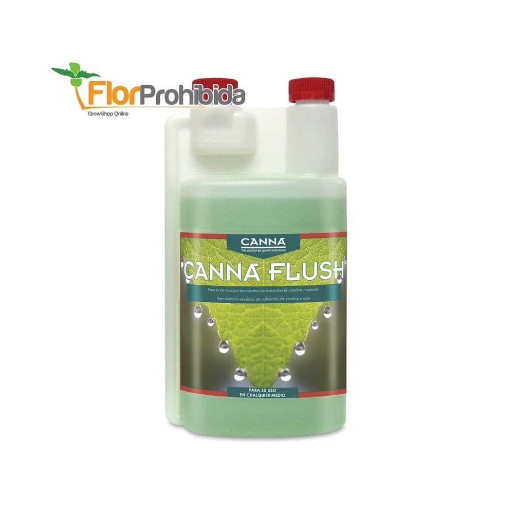 Canna Flush de Canna - Limpiador de nutrientes y sales minerales.
