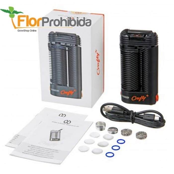 Crafty - Vaporizador y vapeador portátil para marihuana.