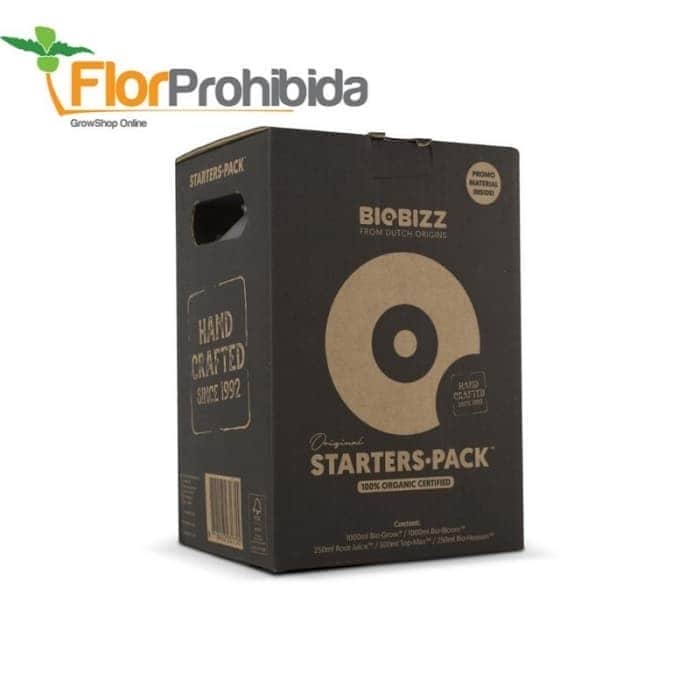 Starters Pack de Biobizz - Kit de abonos orgánicos para marihuana.