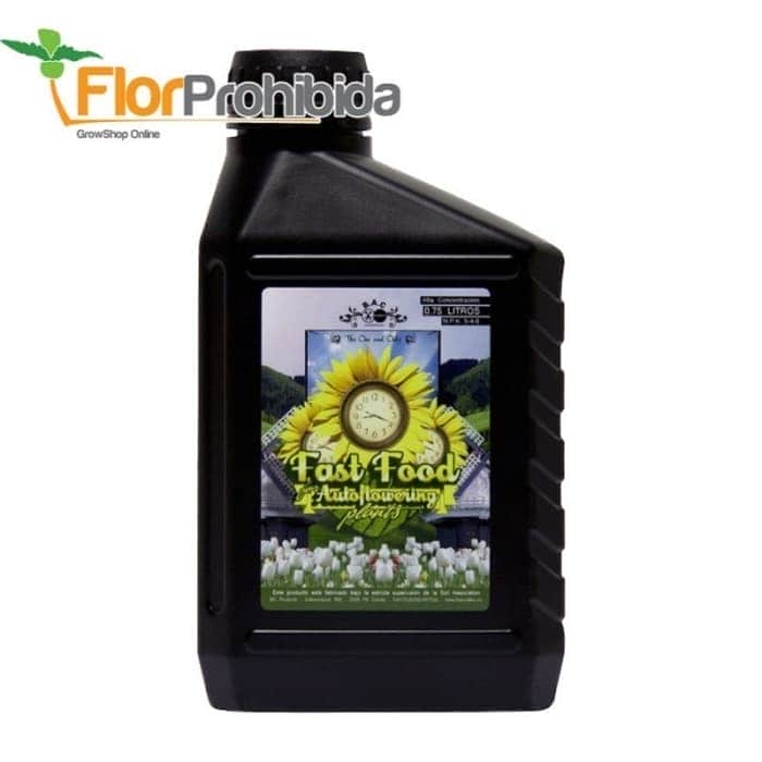 Fast Food Autoflowering (B.A.C) Abono para marihuana autofloreciente.