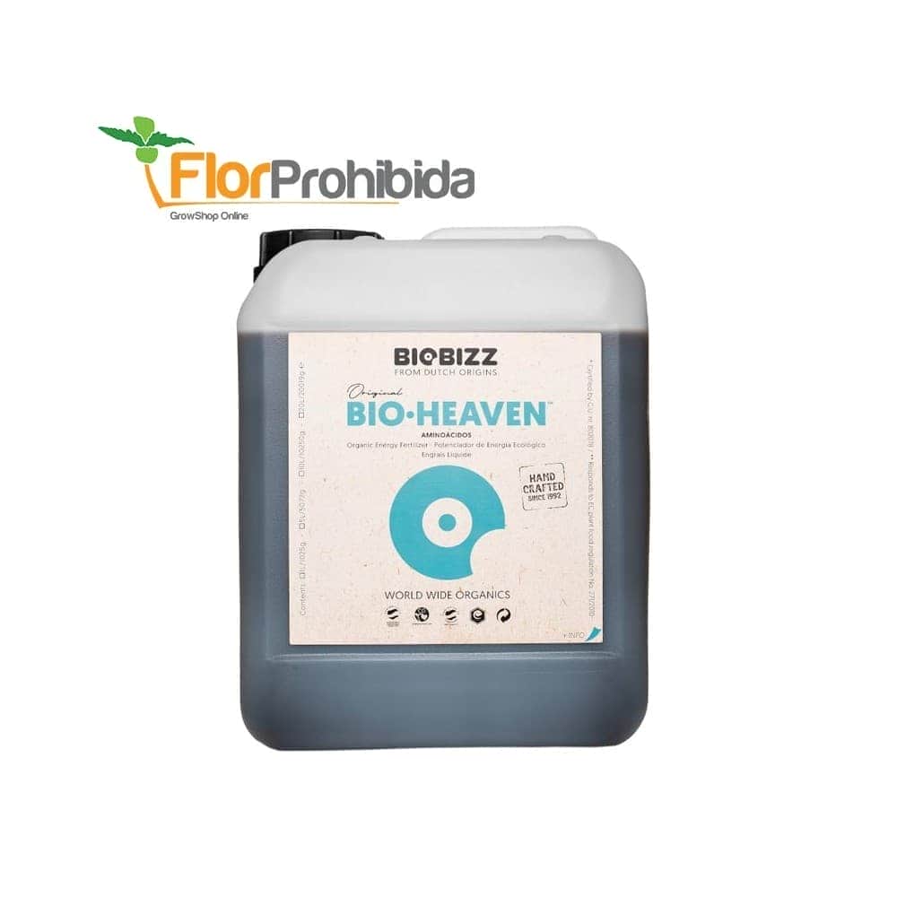 Garrafa de 5L y 10L de Bio Heaven de BioBizz - Potenciador de floración orgánico