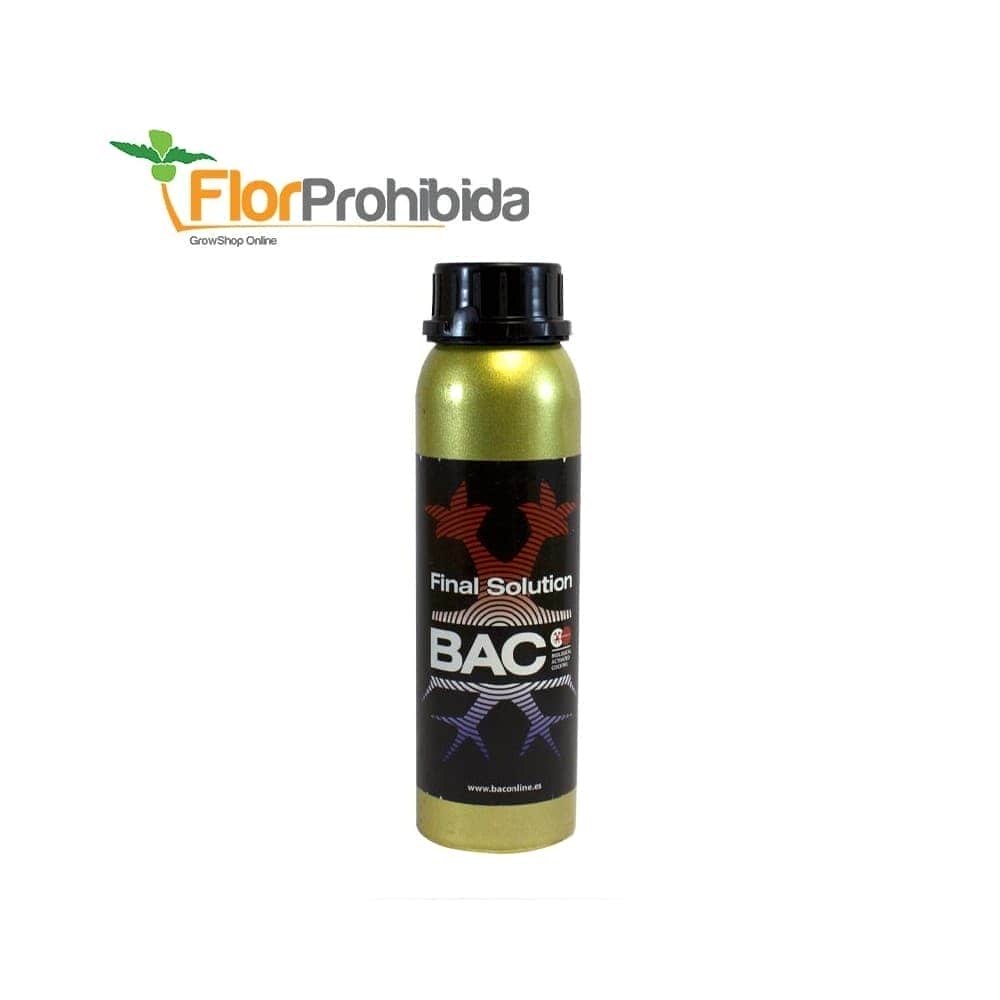 Final Solution de B.A.C. - Limpiador de raíces con enzimas para marihuana.