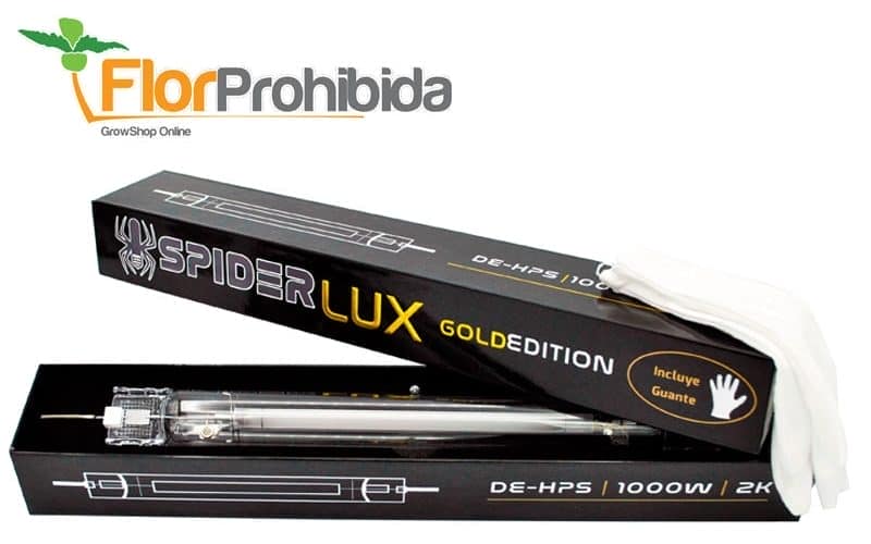 BOMBILLA SPIDERLUX SODIO/HPS 1000W DE (GOLD EDITION)