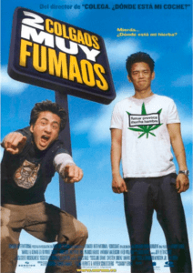 2 colgados muy fumados, película de comedia sobre marihuana