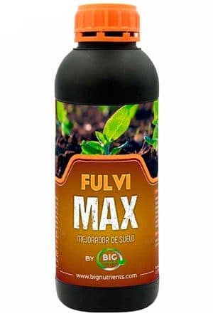 Acidos fúlvicos FulviMax de Big Nutrients. 