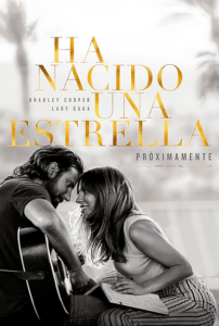 Ha nacido una estrella, pelicula con Bradley Cooper y Lady Gaga