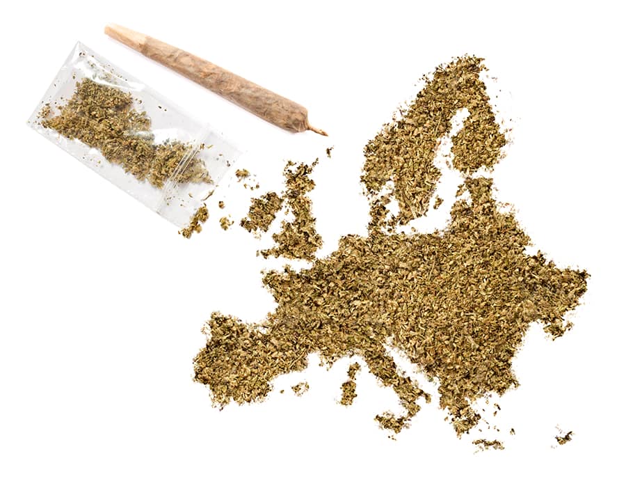 Legalización marihuana en Europa.