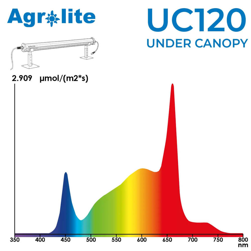 Espectro LED under canopy 120w Agrolite