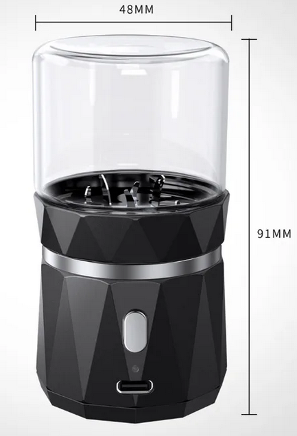 medidas del grinder eléctrico mini LTQ