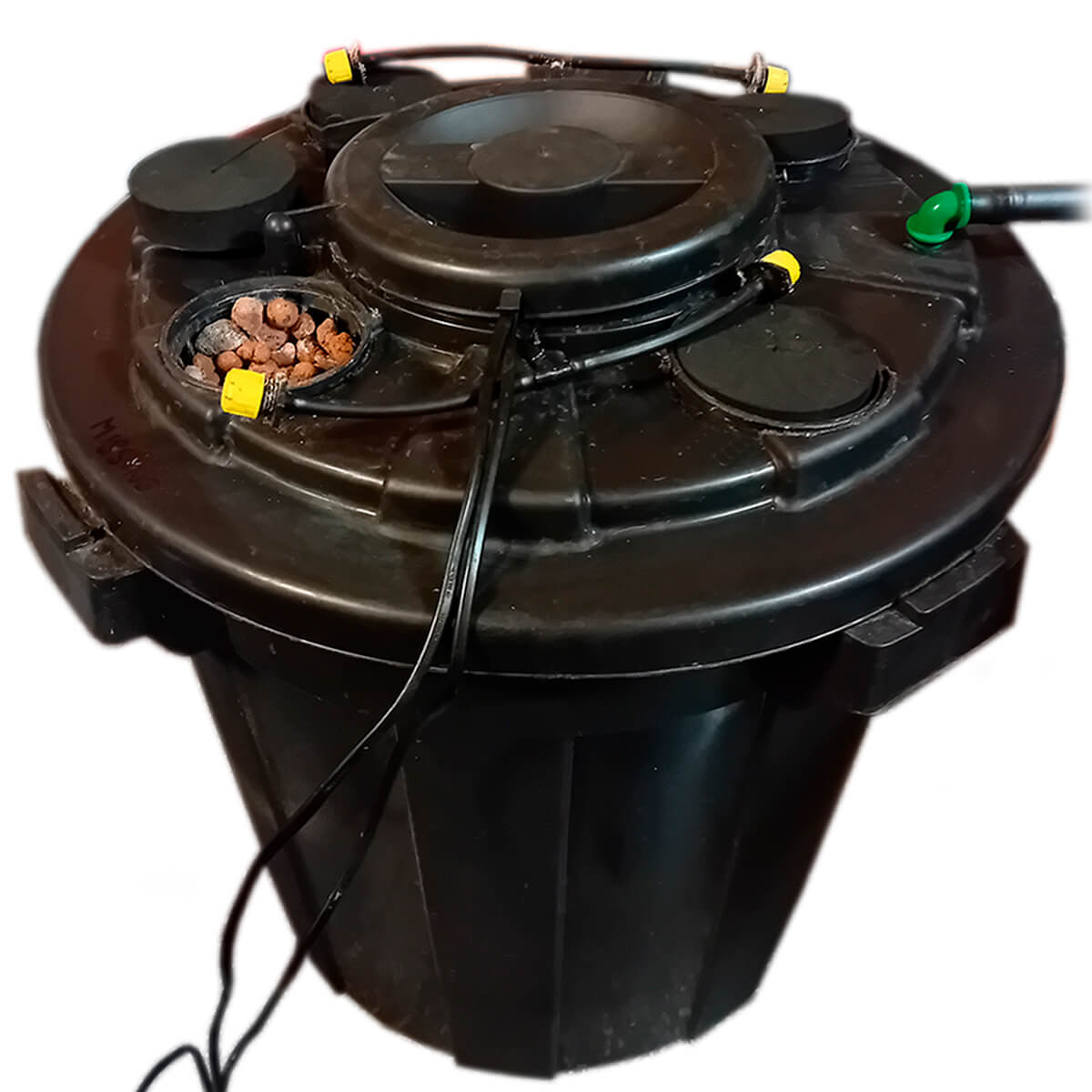 Sistema hidroponico casero